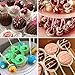 Jatidne 100 Pieces Cake Pop Sticks Lollipop Sticks with Lollipop Bags Ties and Cupcake Wrappers for Lollipop Making Party Favours