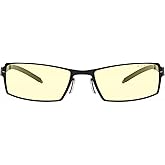GUNNAR Optiks G0005-C001 SheaDog Full Rim Ergonomic Computer Glasses with Amber Lens Tint, Onyx Frame Finish