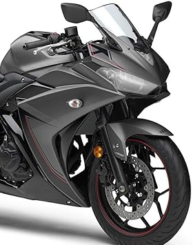 yamaha r3 headlight cover