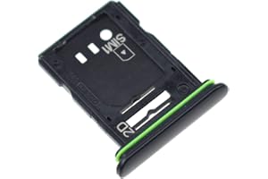 VEKIR Dual SIM Card Tray for Sony Xperia 10 III SO-52B SIM Card Holder for SO-52B SIM Card Slot Replacement for SOG04 XQ-BT52 Black