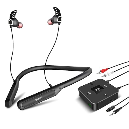 Giveet Bluetooth Headphones Earbuds for TV Watching, Wireless