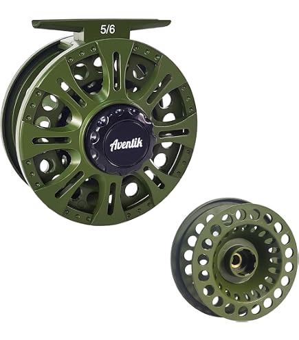 Pflueger Automatic Fly Reels, Size 44385 Fishing Reel, Right Handle Position, Corrosion-Resistant Aluminum Alloy Frame & Spool : Fly Fishing Rod And Reel Combos : Sports & Outdoors