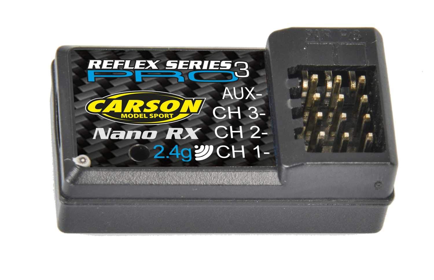 Carson 500501538 Receiver Reflex Pro 3 Nano 2.4G