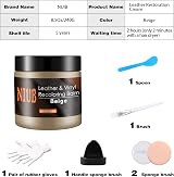 NIUB Leather Recoloring Balm Beige 8.5oz Leather Color Restorer view 7