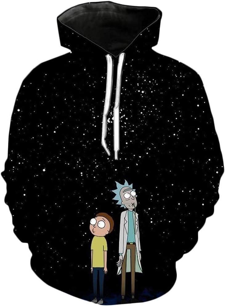 ZOOTOP BEAR Rick and Morty Hoodies Unisex Sweatshirts Comic Casual Streetwear