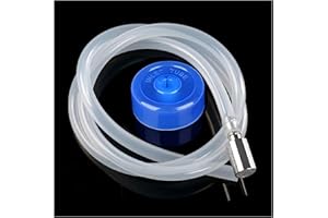 DWGEPT Food Grade Silicone Water Pump Hose and Weight Block Set for 5 Gallon Water Bottle Pump,Rubber Pipe Hose Tube Replacement for Charging Automatic Drinking Water Pump and Desk Water Dispenser (Ft 5)