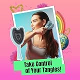 Tangle Angel Reborn Detangling Hair Brush Eco Friendly All Hair Types Wet Dry view 7