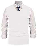 PJ PAUL JONES Mens Basic Solid V-Neck Sweater Vest