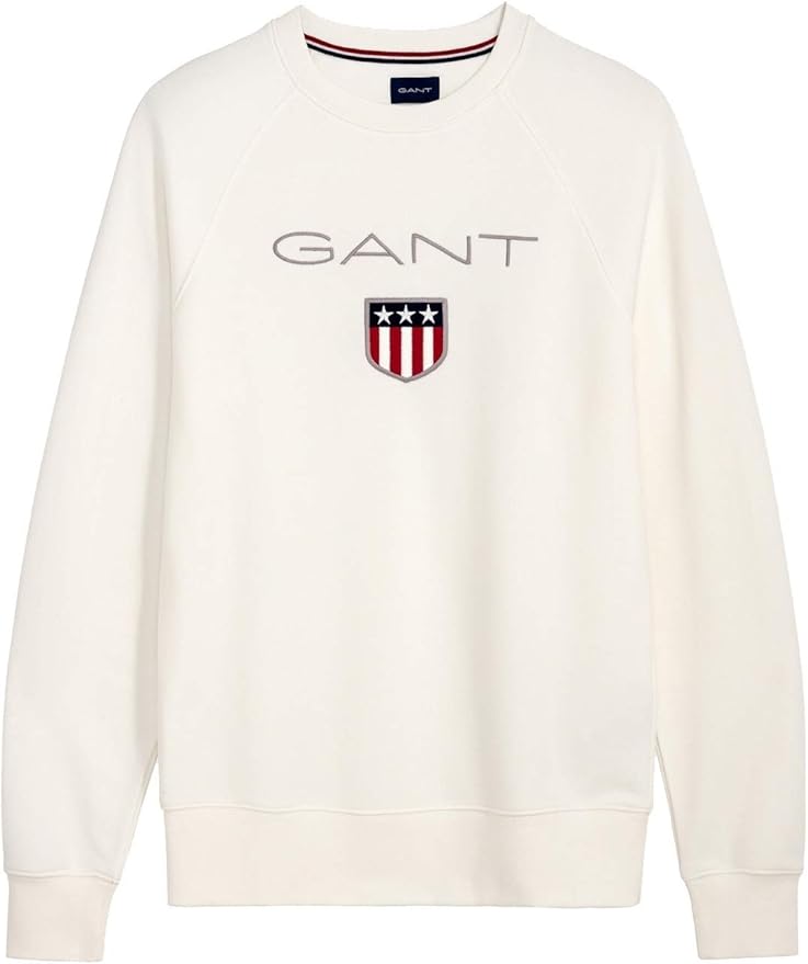 Gant Grey Round Neck Sweatshirt