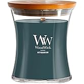 WoodWick Antiquarium Scented Medium Hourglass Candle, Crackles as it Burns, Great for Gifting, 9.7oz