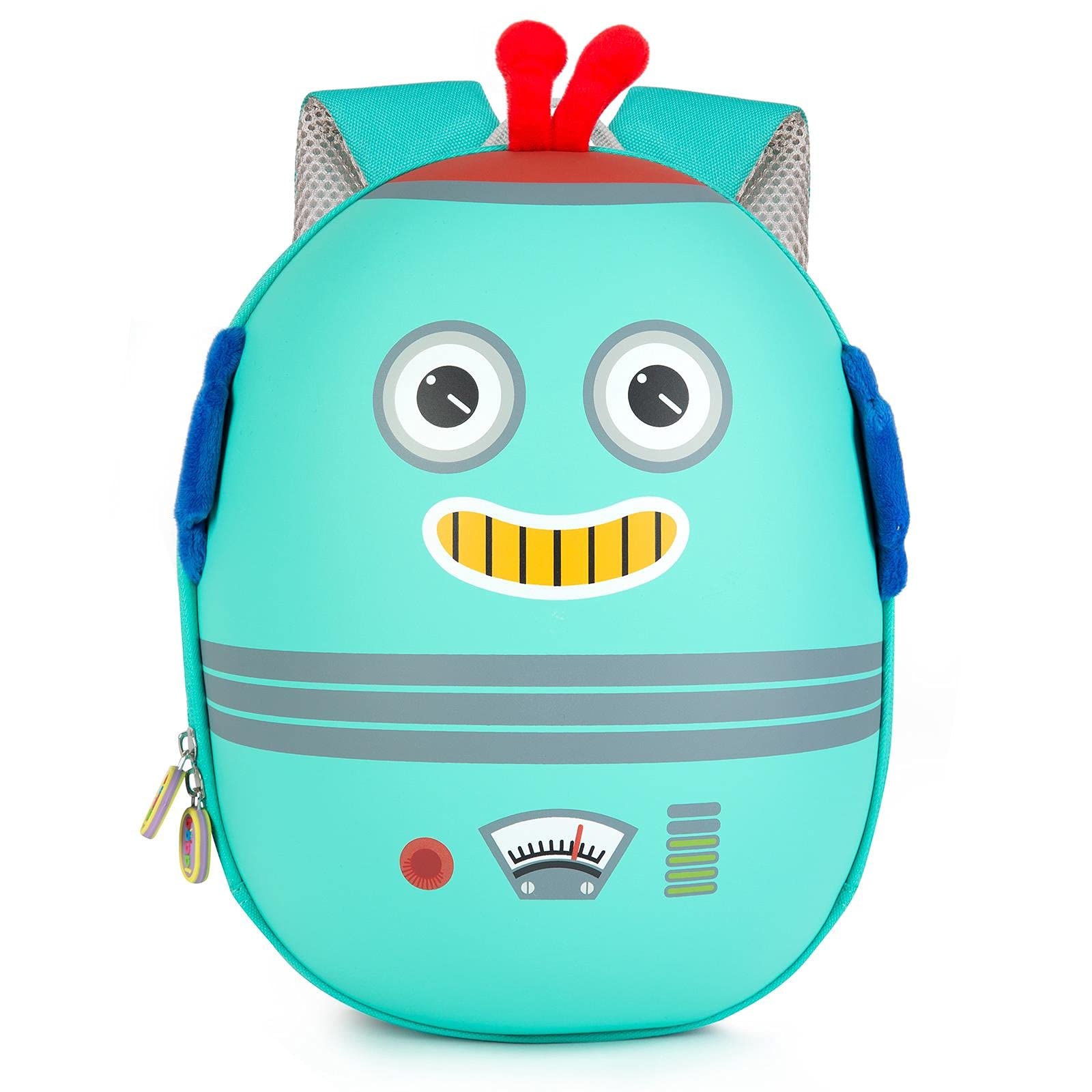 boppi Tiny Trekker Kids Backpack for Holiday Travel & Nursery School | Nursery Toddler Bag for Boys & Girls 4-Litre Preschool Rucksack | Robot