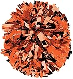 1 in-Stock Solid Metallic Cheerleading Pom (Sold Individually)
