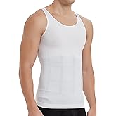 KOCLES Mens Athletic Compression Shirt Slimming Body Shaper Tank Top Abs Abdomen Slim Vest Undershirt