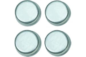 AIVWUMOT (4Pack) 1.98" Trailer Axle Wheel Hubs Bearing Grease Cover Dust Cap 2k 3.5k 3,500 lb Axle Hub with Plug Fit for Boat Trailer