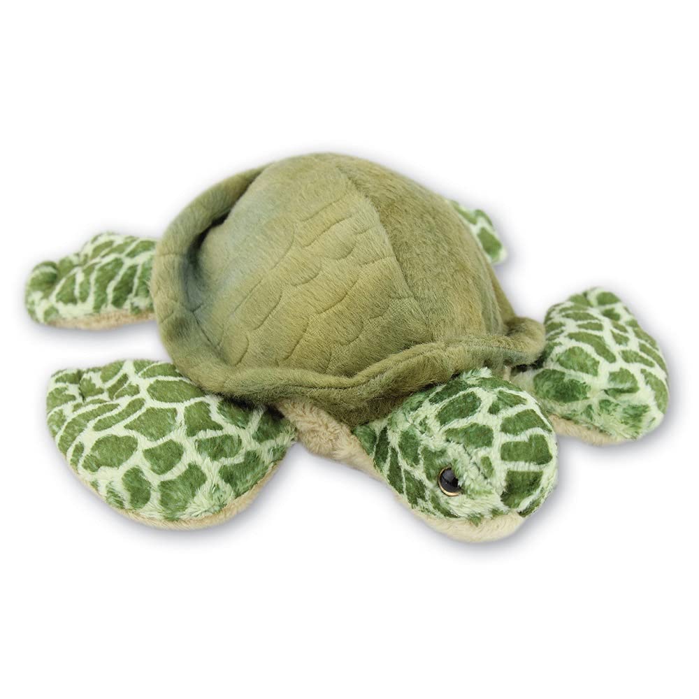 Ark Toys Green Turtle Soft Toy With Beans 17cm