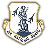 EagleEmblems P15987 PIN-USAF,National Guard (1'')