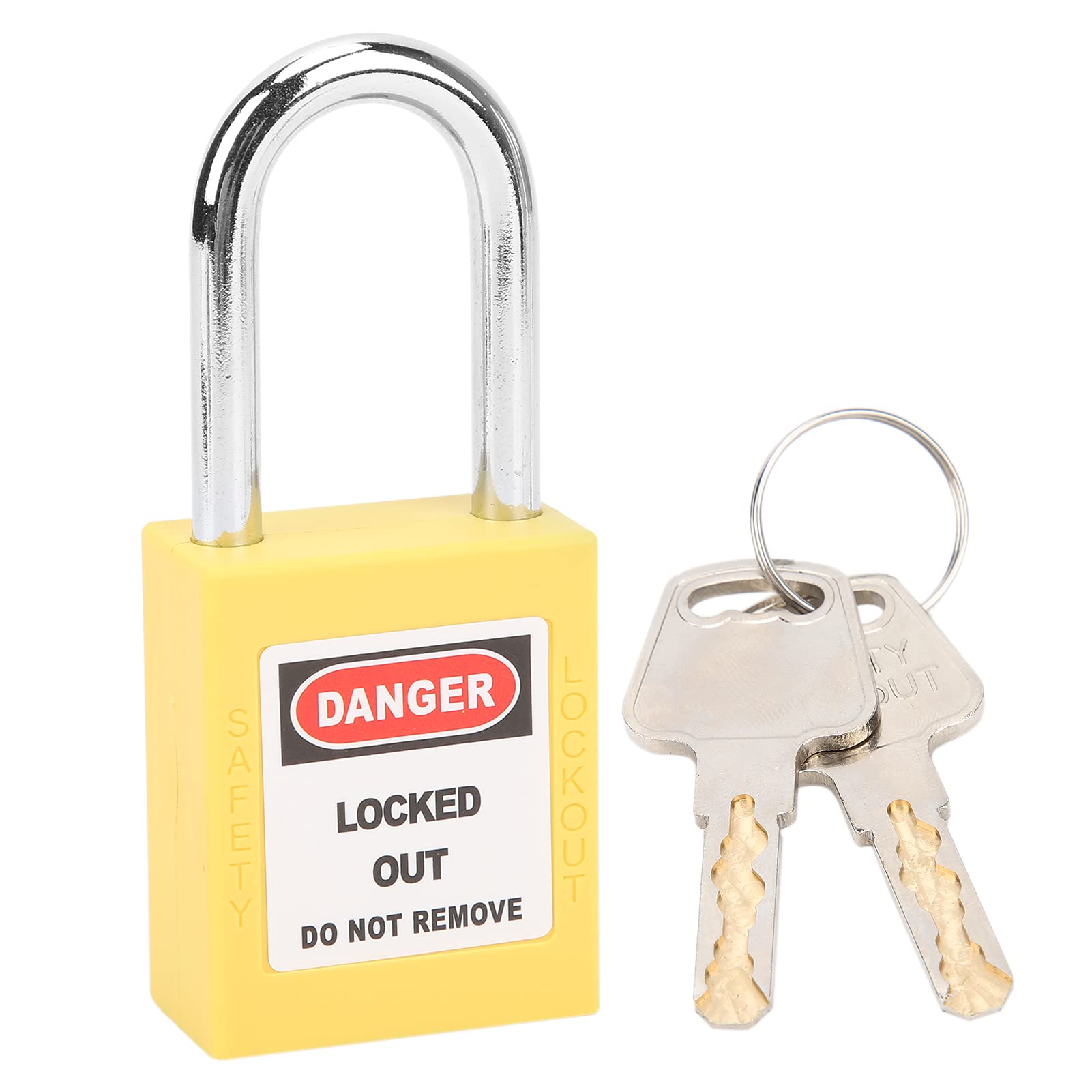 Lockout Tagout Locks Set, Lockout Tagout Safety Padlock with Key, Loto Locks Keyed Different, 2 Keys Per Lock, Lock Out Tag Out Padlocks for Electrical Lockout Tag Out Kits