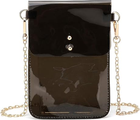 plastic crossbody bag