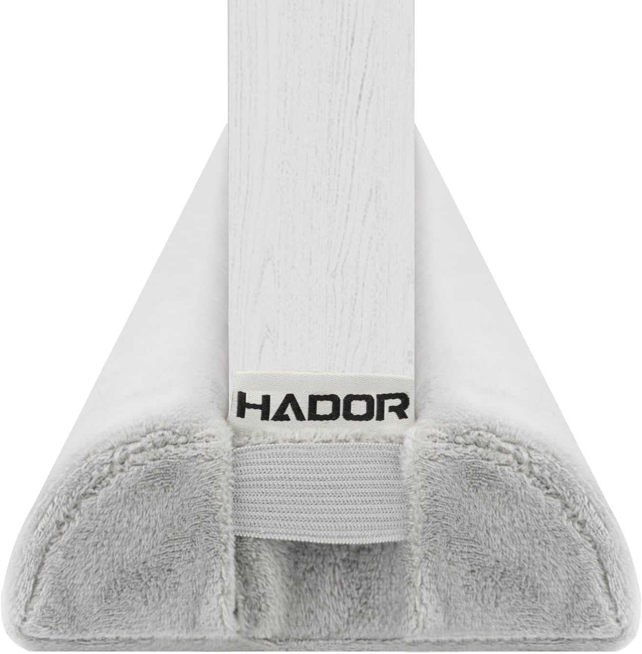 Draft Stoppers - HADOR Double Side Draft Stopper Noise Blocker 38 in for Bottom of Door, Twin Door Stopper Seal Gap Machine-Washable Air Blocker Grey
