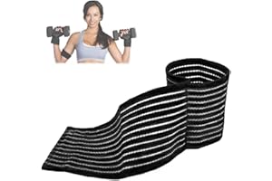 Compression Wrist Brace, Fitness Wrist Wraps Elastic Wrist Support for & Promotes Healing Adjustable Protective Wrap Guard