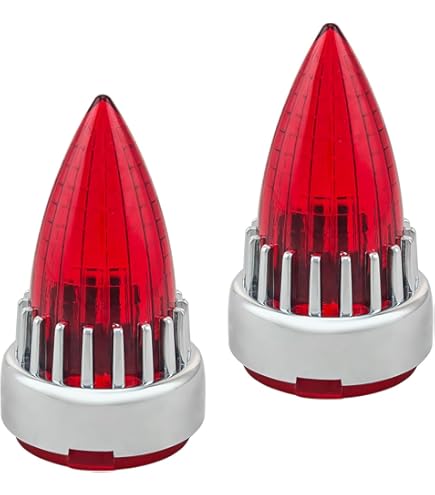 Amazon.com: Smoke Bullet Turn Signal Lens Harley Snap On