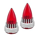BOSYCY Motorcycle Bullet Turn Signals' Lens Covers