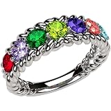 10K Yellow Gold Mother's Day Ring 