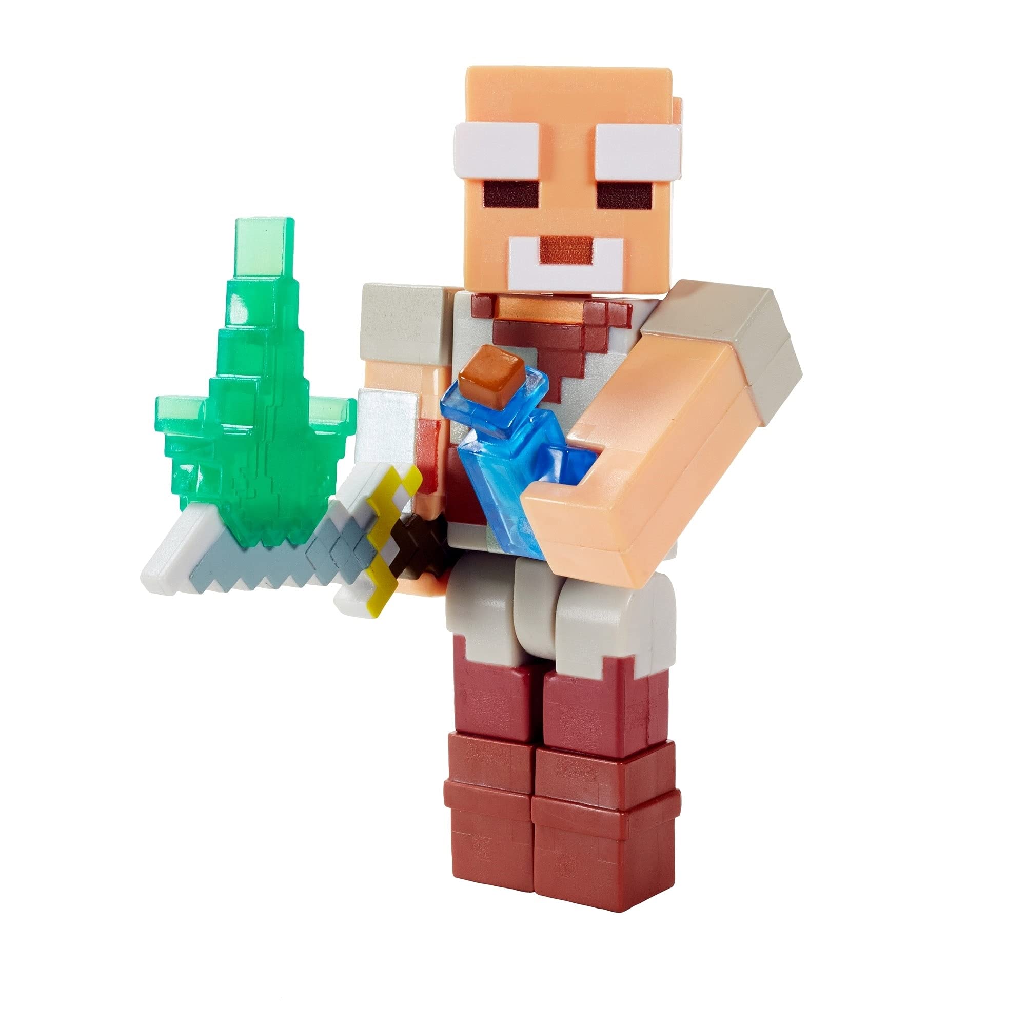 Mattel ​Minecraft Dungeons 3.25-in Collectible Pake Battle Figure and Accessories, Based on Video Game, Imaginative Story Play Gift for Boys and Girls Age 6 and Older