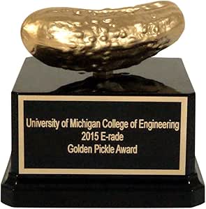 Amazon.com : Far Out Awards Golden Pickle Trophy - Pickle Lover Gift