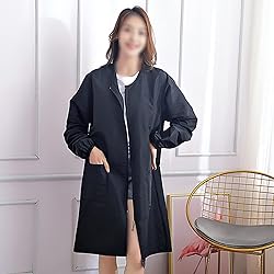 Exttlliy Chameleon Fabric Salon Smock Professional