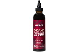 Just Pomegranate Syrup : Organic Pomegranate Molasses | One 8.8 OZ Squeeze Bottle I Low-Glycemic, Vegan, Paleo