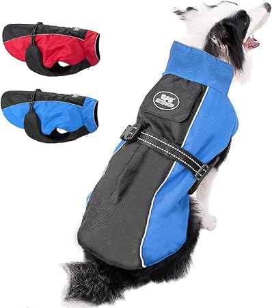 dog winter jacket amazon