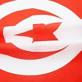 AZ FLAG Tunisia Flag 3x5 ft 100D Polyester with 2 Brass Grommets view 3