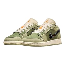 Nike Air Jordan 1 Low Grade School Basketball Shoe