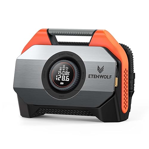 ETENWOLF VORTEX S6 Tire Inflator Portable Air Compressor for Heavy