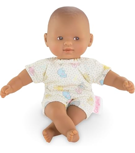 Amazon.com: Miniland Doll 15 3/4'' Newborn African Girl - Made in
