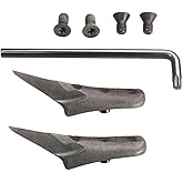 Klein Tools 72 Replacement Pole Climbing Gaffs for 1972AR Series | Made in USA, Gaffs Include TORX Screws and Wrench