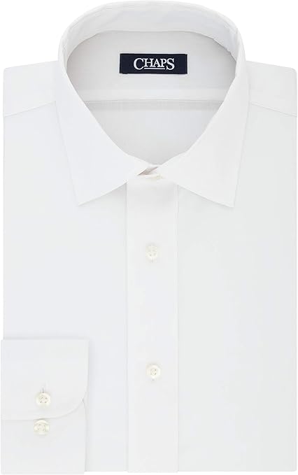 chaps slim fit dress shirt