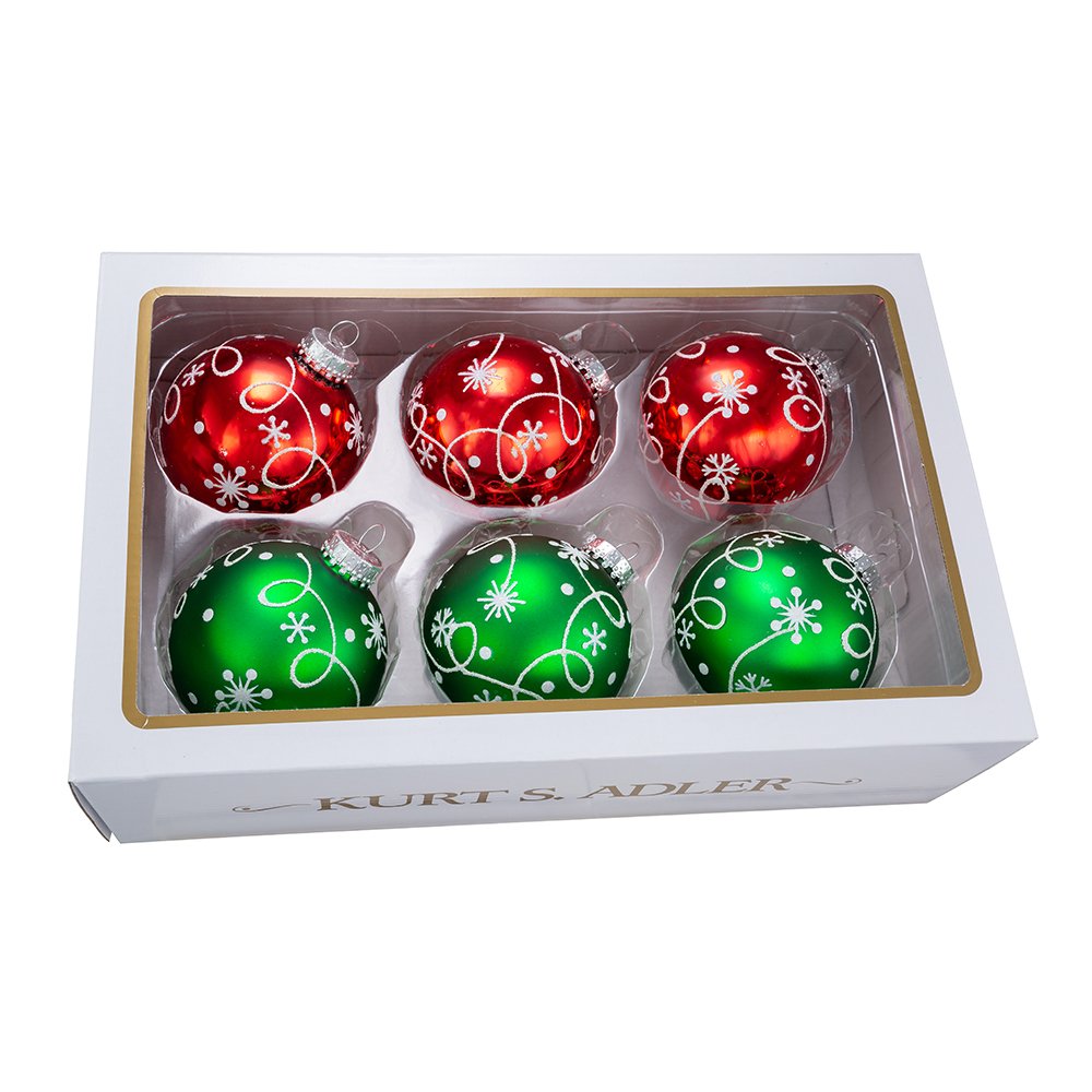 Kurt S. Adler GG0905 Ornament, Green, red