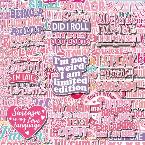 AFRITEE Sarcastic Stickers