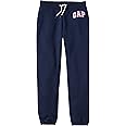 GAP Girls' Logo Pull-on Jogger Sweatpants Pants