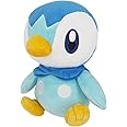 Sanei Pokemon All Star Collection - PP89 - Piplup Plush 6", Blue