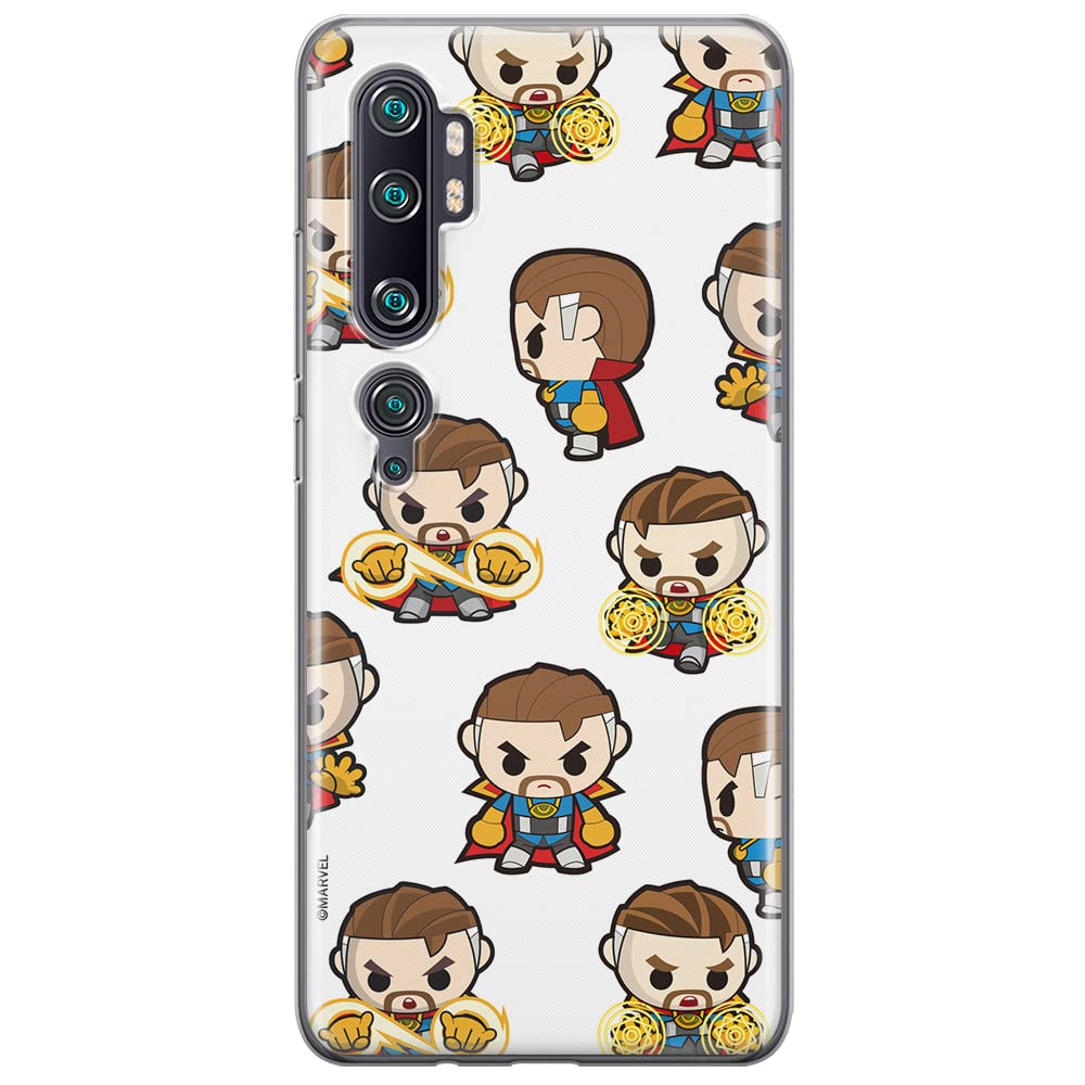 ERT GROUP mobile phone case for Xiaomi MI NOTE 10 / MI NOTE 10 PRO original and officially Licensed Marvel pattern Dr Strange 001 optimally adapted to the shape of the mobile phone, case made of TPU