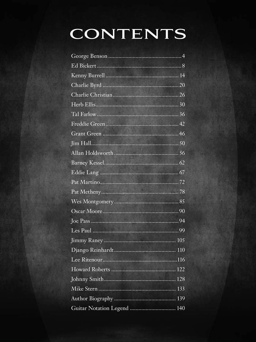 Jazz Guitar Icons.: An In-Depth Look at the Styles of 25 Masters