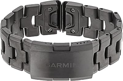 Garmin QuickFit 22mm Watch Band Titanium Bracelet Carbon Grey fenix epix Descent