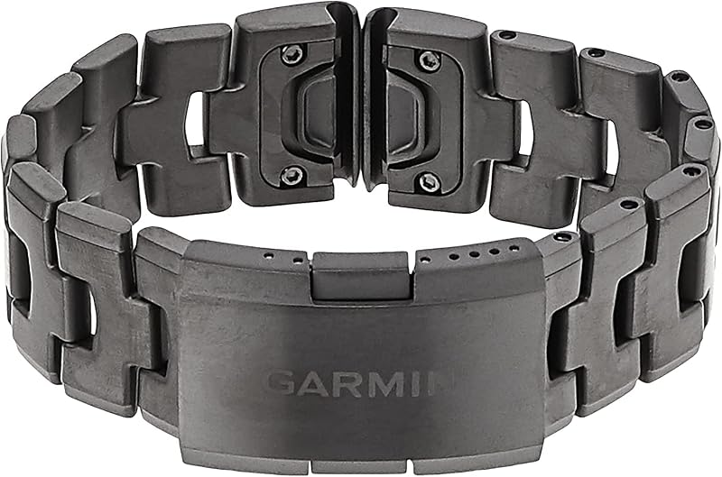Garmin QuickFit 22mm Watch Band Titanium Bracelet Carbon Grey fenix epix Descent