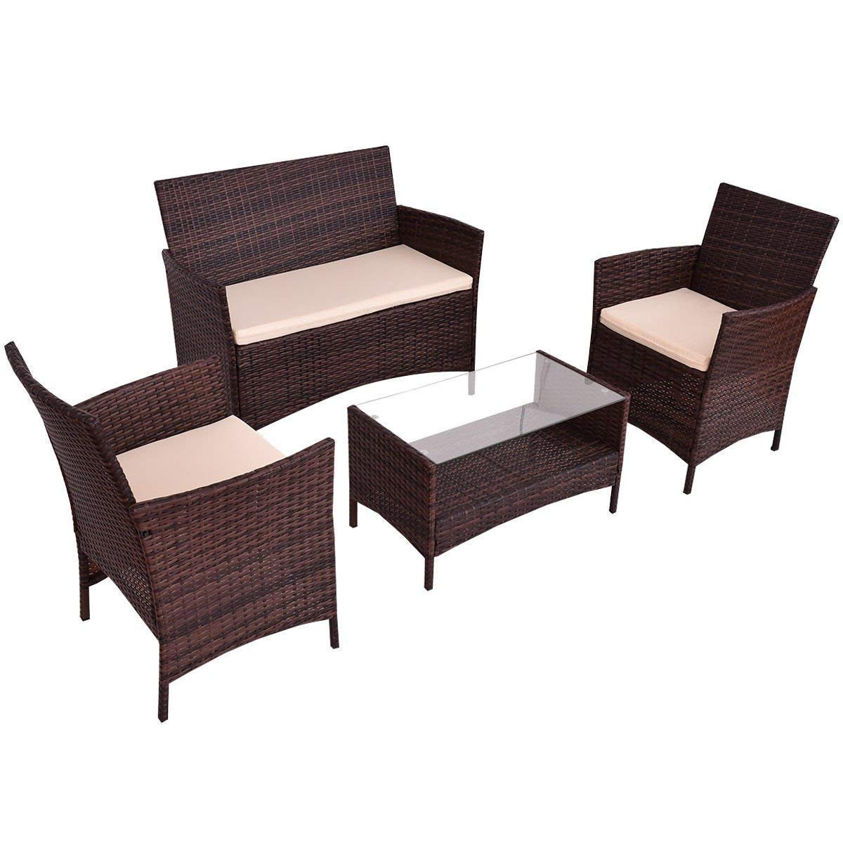 Best 4 piece patio metal furniture