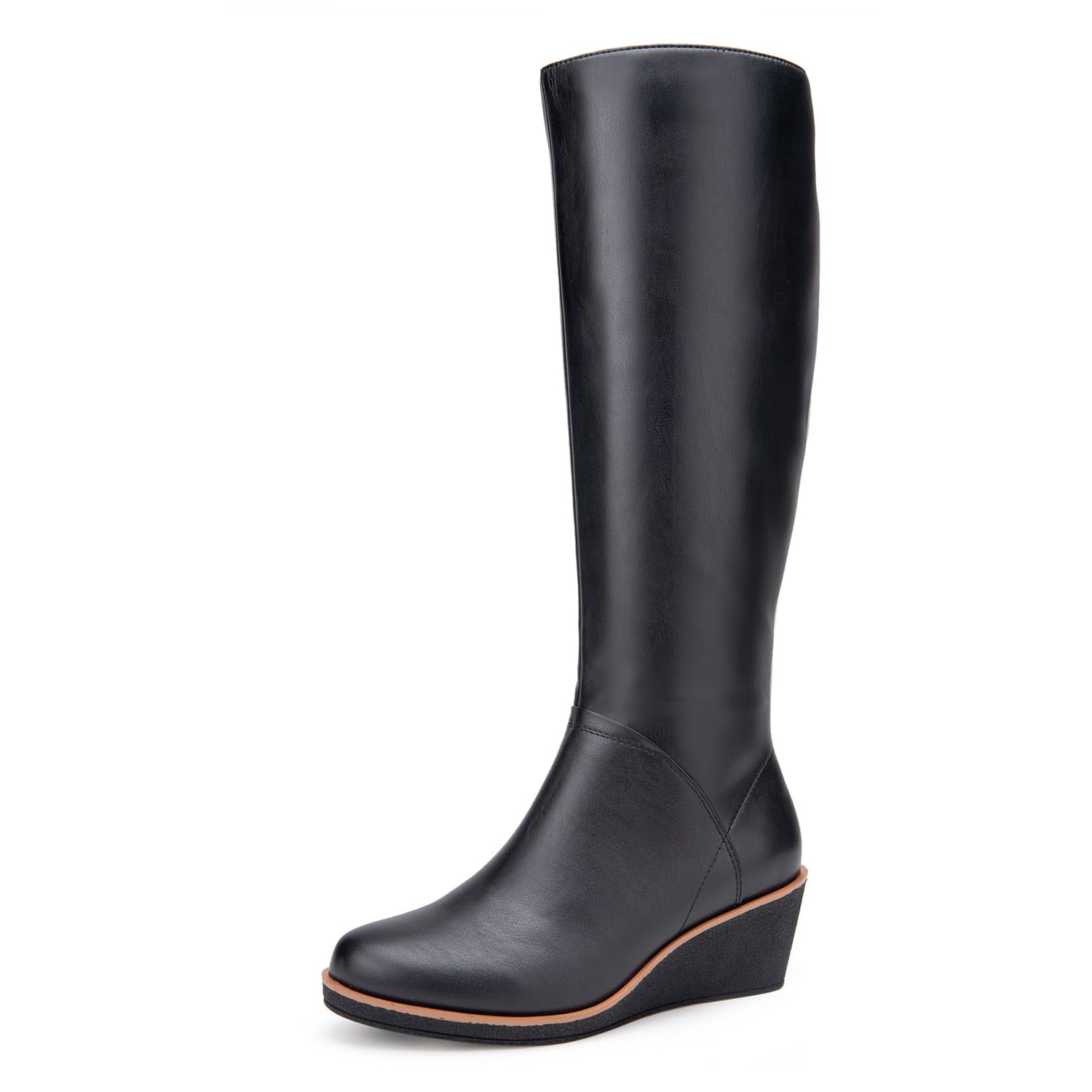 Aerosoles Women’s Binocular Knee High Boot, Black, 8