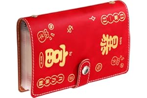 Classeur pour économiser de l'argent – Classeur de suivi des dépenses, classeur en cuir | Livret de grande capacité de 50 feu