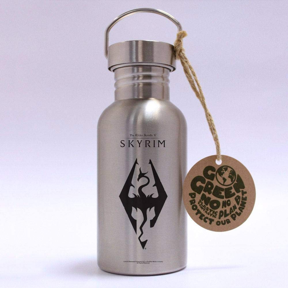 GB eye Skyrim Seal of Akatosh 500ml Canteen Stainless Steel Bottle